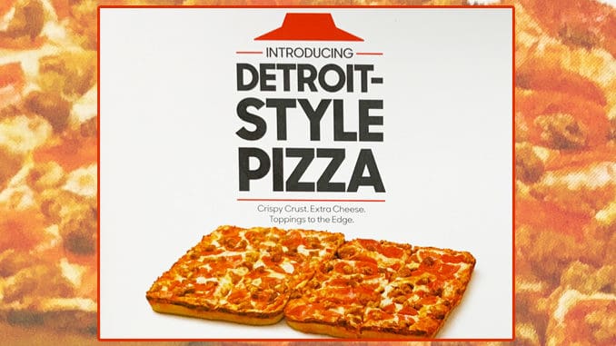 Pizza Hut Spotted Serving New Detroit Style Pizza